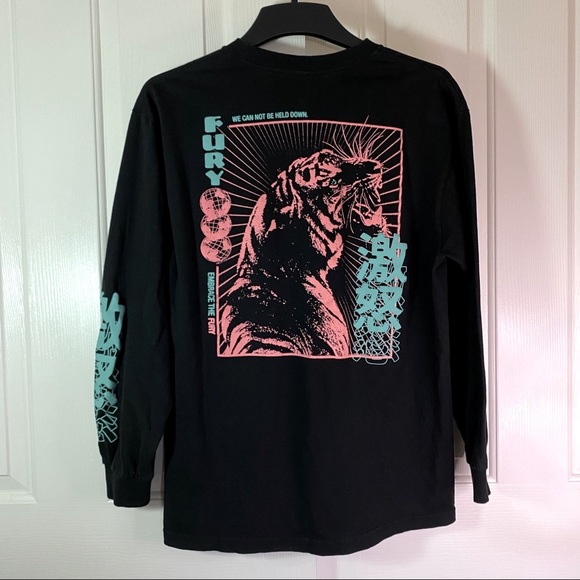 Empyre Fury Black Long Sleeve T-Shirt Large - Picture 7 of 14